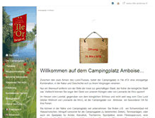 Tablet Screenshot of campingplatz-amboise.com